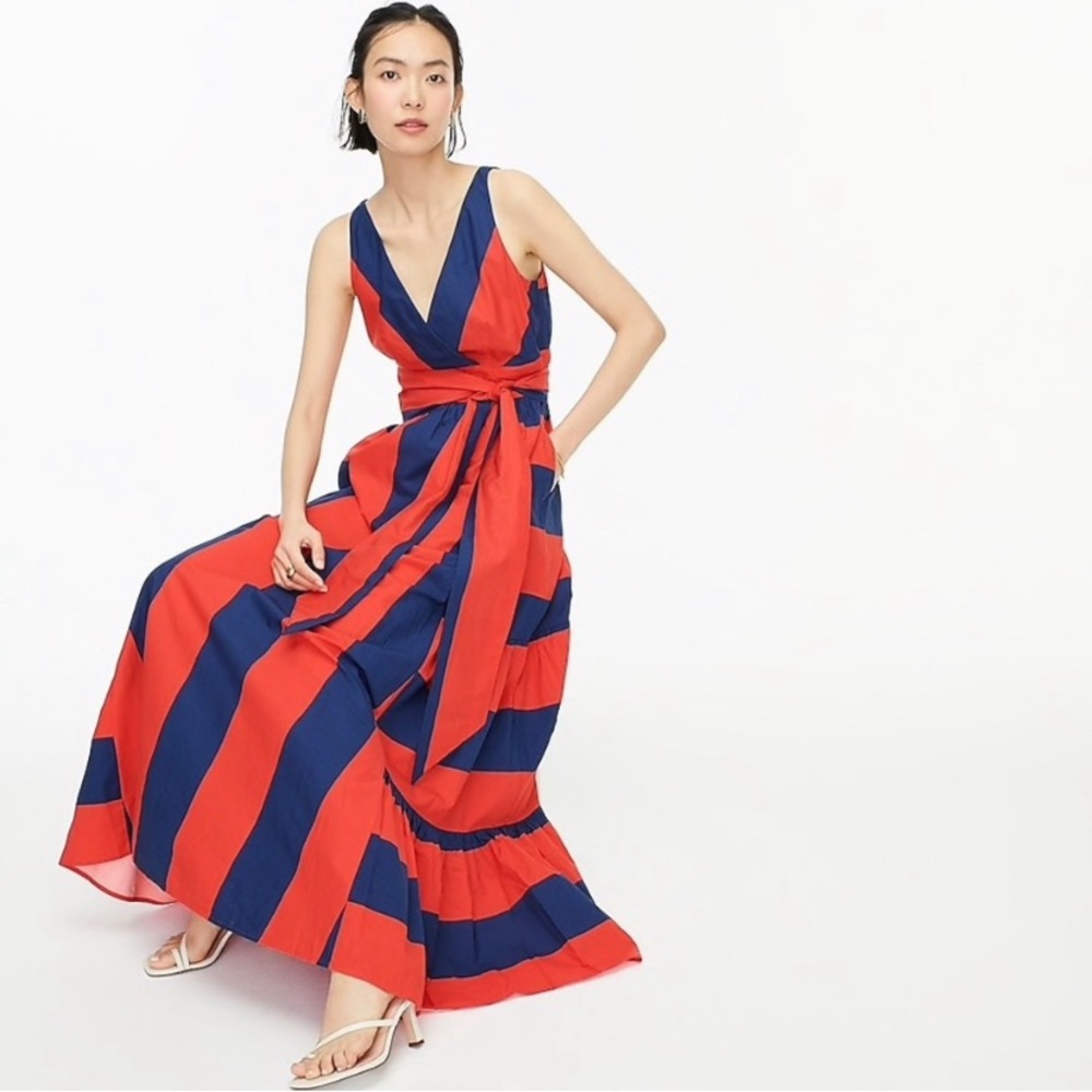 V-neck Maxi Dress